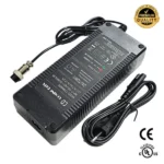 Carregador 48V Saida 54.6V Conetor GX16 de 3 pinos Versão Premium Sem Ventilador Trotinete Eletrica