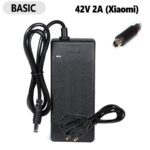 Carregador Trotinete Eletrica Xiaomi M365 Essential 1S PRO PRO 2 - Conetor DC 8MM 42V 2A