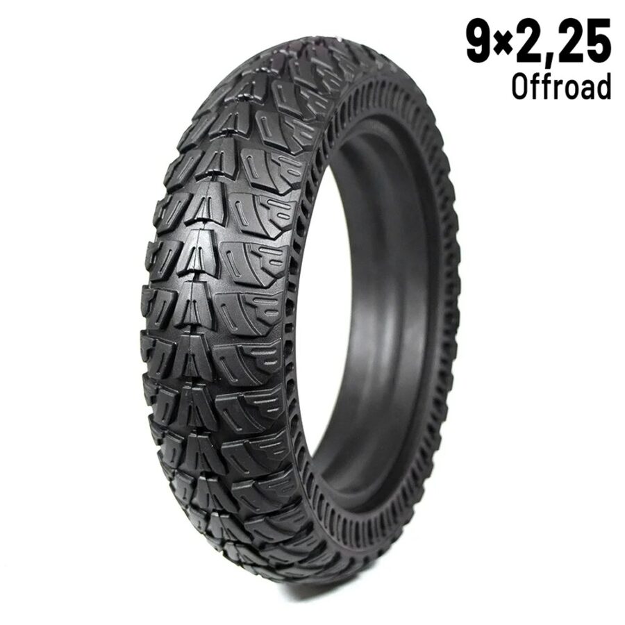 Roda sólida 9x2,25 offroad (compatível com Xiaomi)