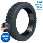 Pneu 8,5x2 Offroad Tubeless Gel Anti Furos Trotinete Eletrica Xiaomi
