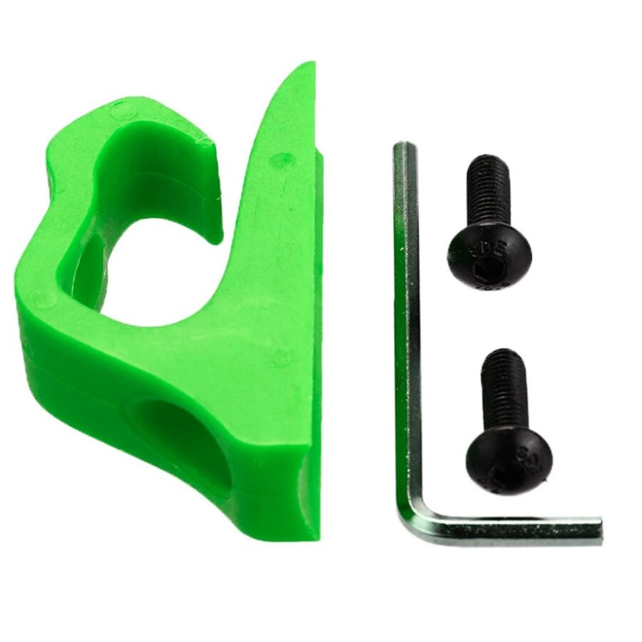 Gancho de plástico verde para scooter Xiaomi colorida