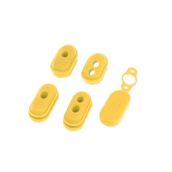 Cabos de borracha para scooter Xiaomi M365/Pro amarelo