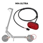 Luz Traseira Travão Trotinete Eletrica Xiaomi MI 4 Ultra
