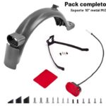 Guarda Lamas Traseiro + Suporte Metálico 10 polegadas + Luz Travao (Kit Completo) Trotinete XIAOMI M365 ESSENTIAL 1S PRO PRO 2 MI 3 MI 3 Lite