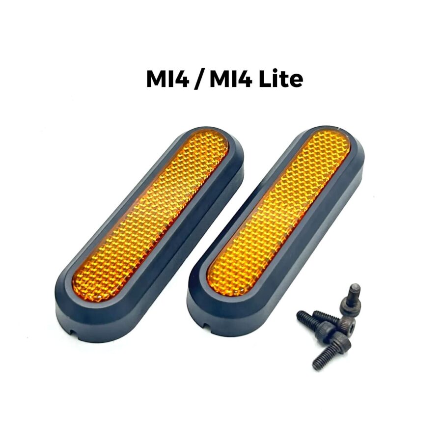 Tampa do parafuso do aro traseiro com refletor para Xiaomi MI4/MI4 Lite (parafusos incluídos)