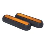 Tampas laterais refletoras Roda Traseira Trotinete Eletrica Xiaomi - Par