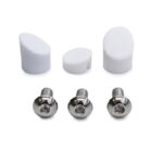 Kit Tampas borracha Amarelo Guarda Lamas Branco Trotinete Eletrica XIAOMI M365 ESSENTIAL 1S PRO PRO 2 MI 3 MI 3 LITE