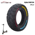 Pneu 8.5x3 maciço Anti Furo Trotinete Eletrica Kukirin G2 Pro