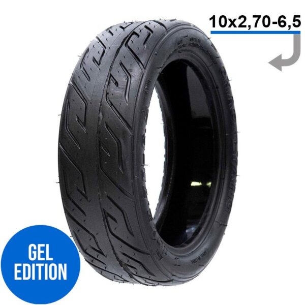 Pneu Tubeless 10x2.7-6.5 [Chaoyang] Edição GEL