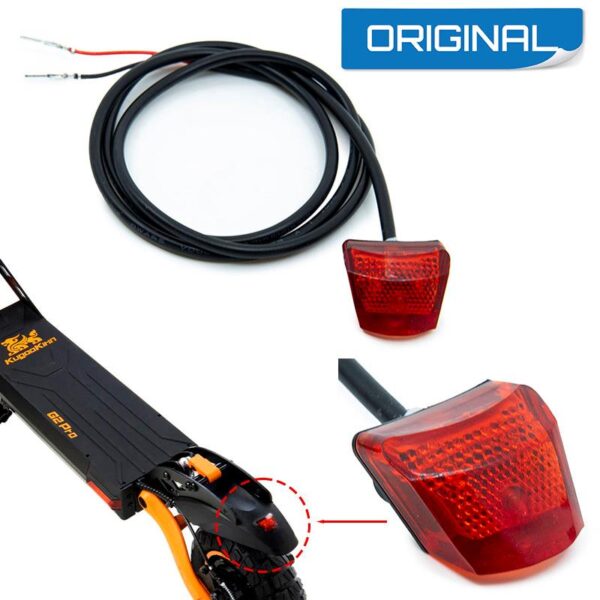Luz traseira Trotinete Eletrica Kukirin G2 Pro
