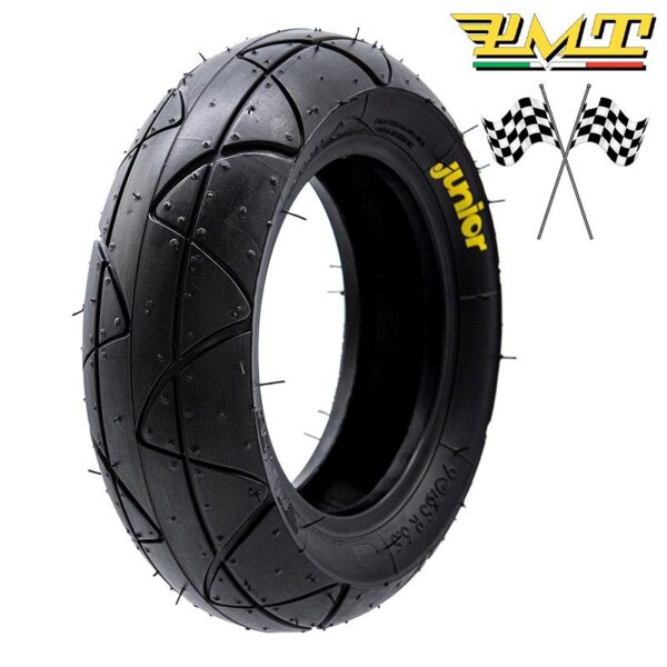Pneu sem câmara radial macio JUNIOR 90/65-6.5 [PMT]