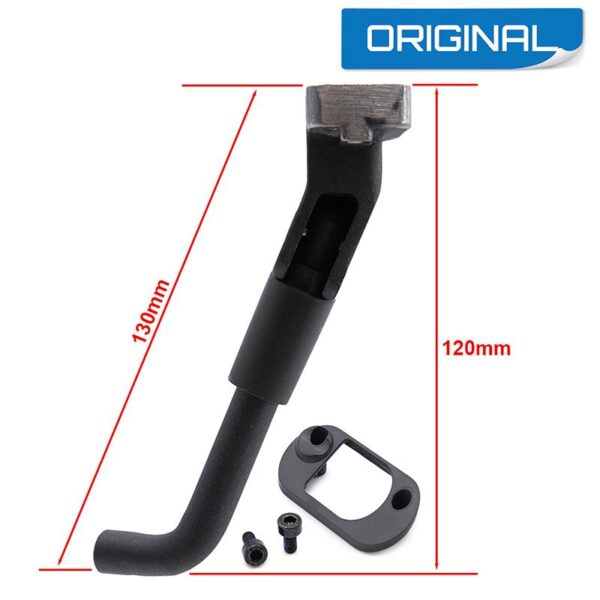 Cavalete preto com acabamento 130mm Ninebot E22/E25 E [Ninebot]