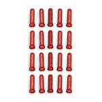 Terminal cabo de travão vermelho - embalagem de 20 unidades