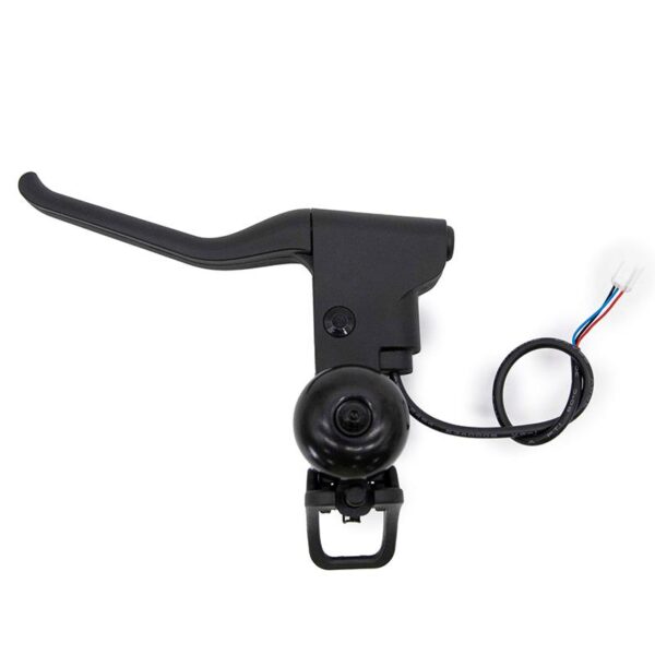 Manete de travão com corredor, tensor e campainha L para Ninebot F e D - conector JST ZH