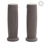 Punhos de silicone cinzento para Ninebot séries F e D - 2 unidades