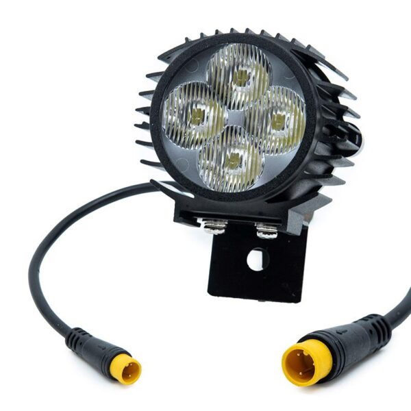 Farol LED com buzina Trotinete Eletrica Kukirin G2 Pro