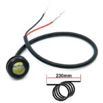 Led Olho de águia branco led 12-36V Trotinete Eletrica Kukirin G2 Pro
