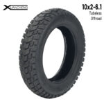 Pneu 10x2-6.1 Tubeless Offroad Trotineta Eletrica XIAOMI M365 / ESSENTIAL / 1S / PRO / PRO 2 / MI 3 / MI 3 LITE