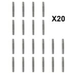 Pino com fenda 35x5 mm aço inoxidável Trotinete Eletrica Xiaomi - 20 unidades