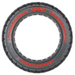 Pneu 10x2.125-6.5 44mm Vermelho offroad Trotinete Eletrica