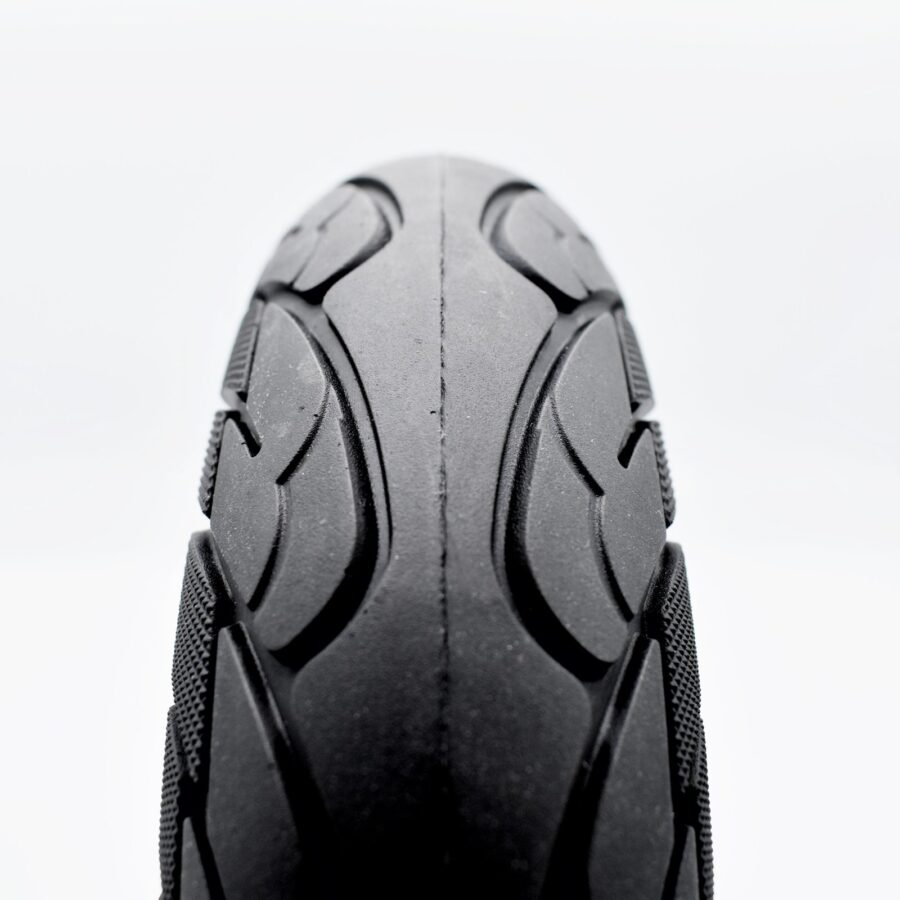 Pneu Maciço 10x2.125-6.5 36mm Vermelho