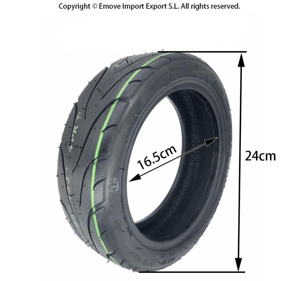 Pneu 10x2,5- 6,5 Tubeless