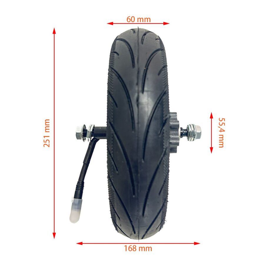 Pneu  Motorizada Trotinete Eletrica Smartgyro K2 60/70-6.5