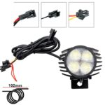 Farol LED com buzina FC1 12-72v