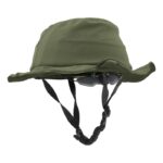 Capacete com chapéu CP01 verde tamanho único
