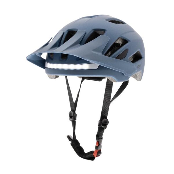 Capacete com luz CP04 azul L