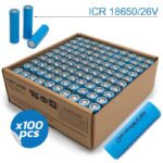 Célula 18650 2,55A/h 3C [EVE] - 100 unidades