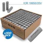 Célula 18650 3,5A/h 3C [EVE] - 100 unidades