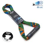 Cadeado com senha EWLK022 estojo de tecido multicolorido