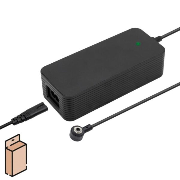 Carregador 36V (saída 41v) Conector magnético 2A GTC 8mm Mi4 pro