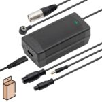 Carregador 36V (saída 42V) 2A com conectores X16/XLR/GX12/MI4 Pro (1ª geração)/DC cecotec