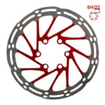 Disco de Travão EWD002 140mm 6H vermelho