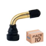 Válvula tubeless curva 90° - PVR 40 - 10 unidades