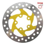 Disco de Travão 120mm 5H amarelo