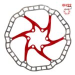 Disco de Travão EWD001 160mm 6H vermelho