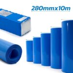 Manga Termoretrátil azul 280mm 10M