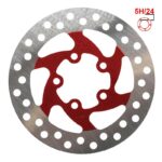 Disco de Travão 120mm 5H vermelho