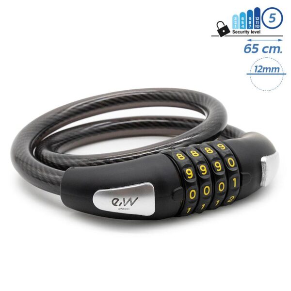 Cadeado Senha EWLK012 Preto