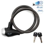 Cadeado com chave EWLK016 preto