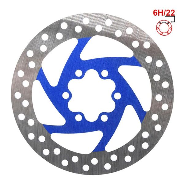 Disco de Travão 120mm 6H azul