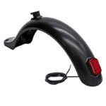 Guarda Lamas traseiro GB5 preto com luz - 4 parafusos