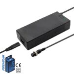Carregador premium de 52 V (saída de 58,8 V) Conector 2A Gx16 Dualtron Mini