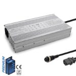 Carregador 60V (saída 66,4V) Conector 6,5A GX16