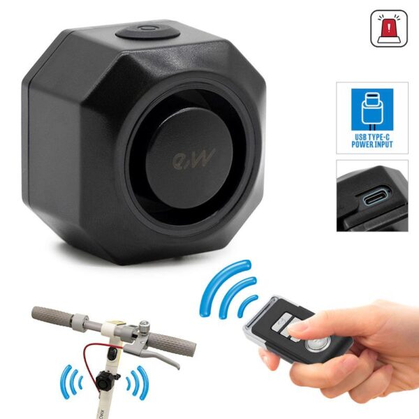 Alarme anti-roubo universal - 110dB