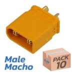 Ficha Conetor Amass XT30 U - M - Macho