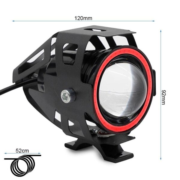 FJantel LED U7 12-80V vermelho